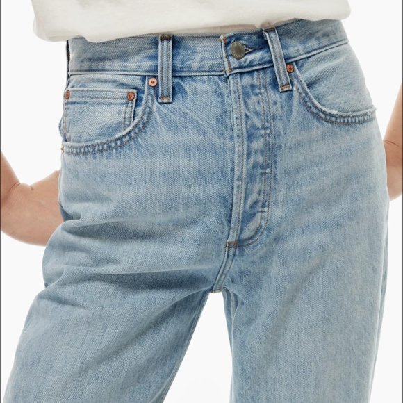 Aritzia Denim Forum - The Boyfriend High Rise Loose 30L - Size 23 - Picture 5 of 9